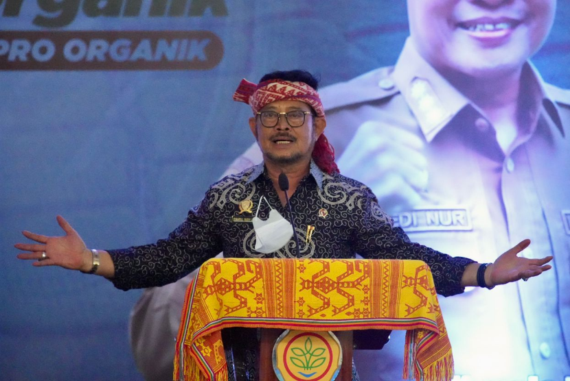 Menteri Pertanian Syahrul Yasin Limpo mengimbau kepada seluruh pemangku kepentingan pertanian, termasuk para penyuluh dan Himpunan Kerukunan Tani Indonesia (HKTI) agar tidak melakukan impor. Terutama pada komoditas yang dapat ditanam di Indonesia.