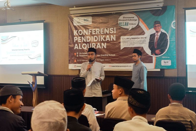 BSI Maslahat menyelenggarakan Konferensi Pendidikan Alquran Rumah Tahfidz Bank Syariah Indonesia pada 8 sampai 10 Februari 2023. 