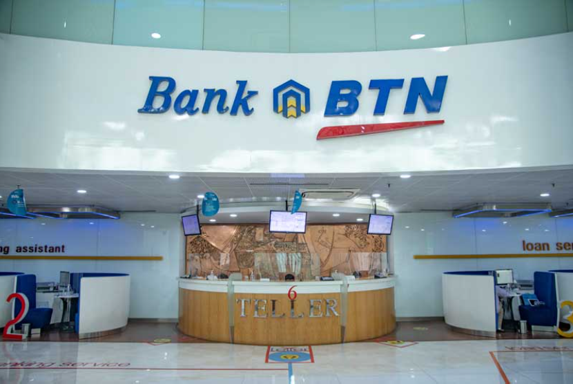 Bank BTN (ilustrasi). PT Bank Tabungan Negara (Persero) Tbk mengumumkan kinerja keuangan perseroan yang tumbuh positif pada kuartal pertama tahun 2023.