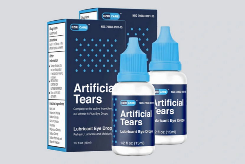 EzriCare Artificial Tears, obat tetes mata yang menjadi penyebab wabah infeksi bakteri resisten obat di Amerika Serikat.