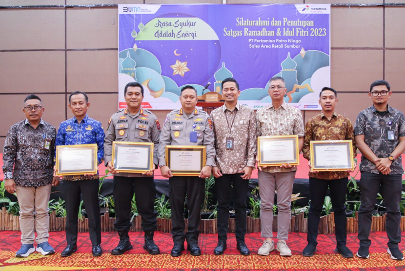 Penutupan Satgas Rafi Pertamina Patra Niaga Sales Area Sumatera Barat, berlangsung di Hotel Truntum, Kota Padang dalam tema 