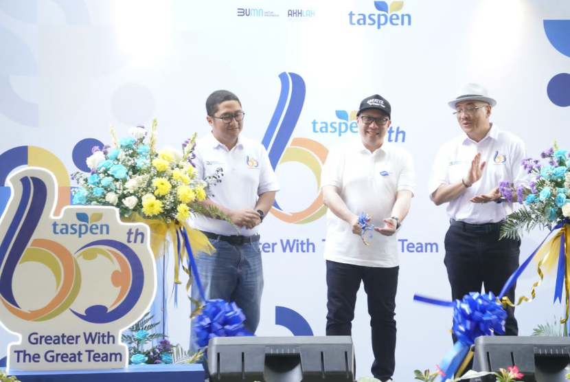 Taspen menyelenggarakan kegiatan Bazar UMKM HUT Taspen 2023 di Ecovention Ancol, DKI Jakarta, Sabtu (27/5/2023).