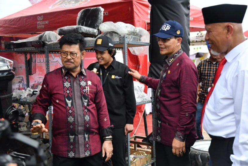 Direktorat Jenderal (Ditjen) Prasarana dan Sarana Pertanian (PSP) Kementerian Pertanian (Kementan) turut meramaikan Penas Petani di Padang.