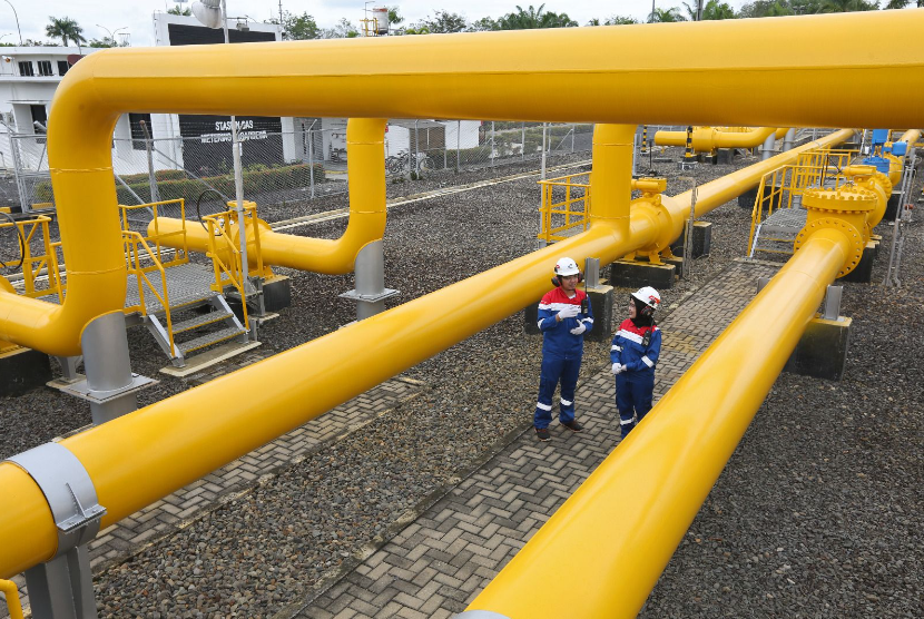 PT PGN Tbk sebagai Subholding Gas Pertamina mendukung kebijakan pemerintah dalam memperkuat dan meningkatkan pertumbuhan industri nasional.