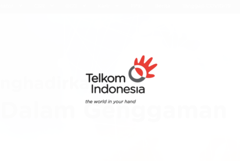 Telkom logo.