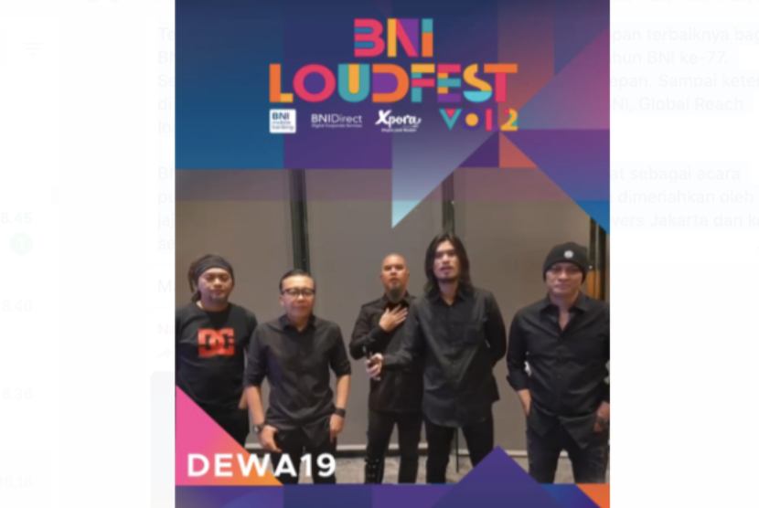 Mulai dari selebritis hingga para musisi yang bakal mengisi pagelaran musik BNI Loud Fest Vol 2 2023 di Stadion Utama Gelora Bung Karno, Senayan, Jakarta, Ahad (23/7/2023).