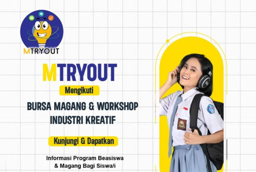 MTryout, sebagai platform pendidikan untuk persiapan ujian online bagi Siswa SMA/SMK/Sederajat membuka lowongan magang, bagi siswa/i yang ingin mendapat pengalaman kerja di perusahaan startup. 