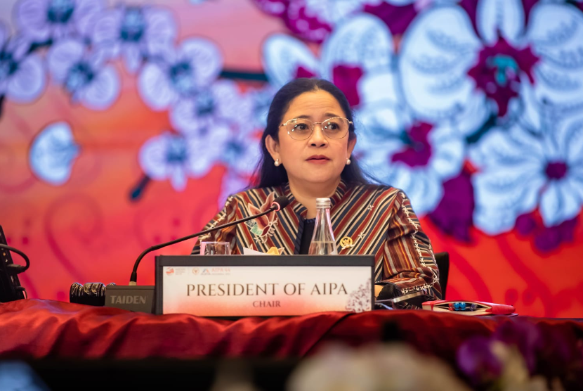 Ketua DPR RI sekaligus Presiden ASEAN Inter Parliamentary Assembly (AIPA) ke-44, Puan Maharani menyambut delegasi sidang umum forum parlemen negara-negara Asia Tenggara.