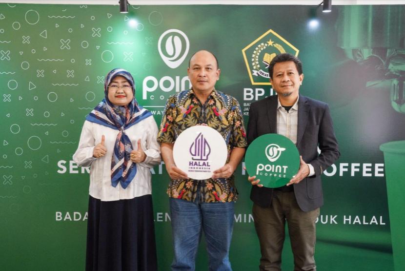 Point Coffee pada 20 Juli 2023 lalu telah meraih sertifikasi halal bernomor ID00410005947680723 dari Badan Penyelenggara Jaminan Produk Halal (BPJPH).