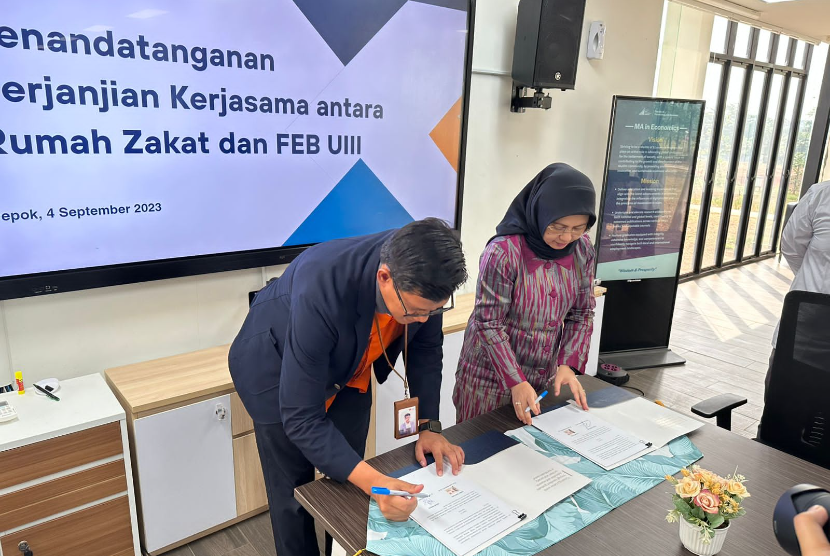 Chief Executive Officer (CEO) Rumah Zakat Irvan Nugraha dan tim kembali bersilaturahim ke Universitas Islam Internasional Indonesia (UIII).