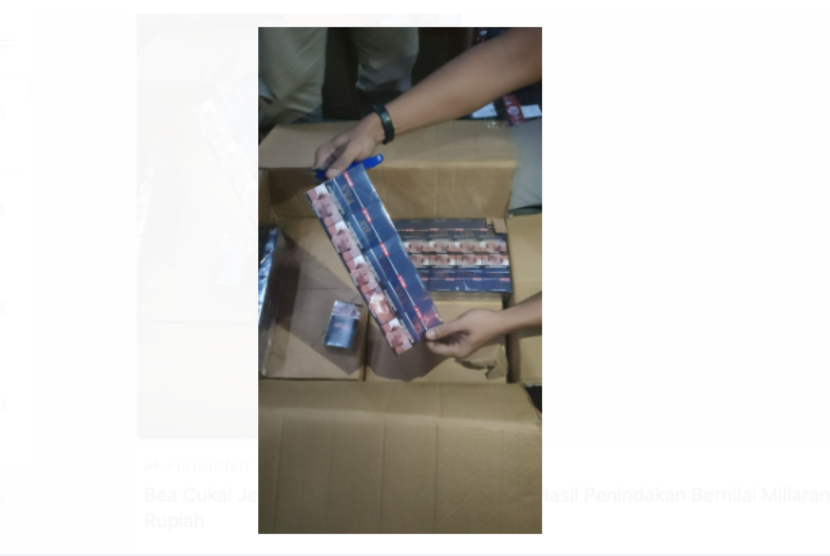 Bea Cukai Malang kembali menggagalkan pengiriman ratusan ribu batang rokok ilegal di beberapa wilayah pengawasannya.
