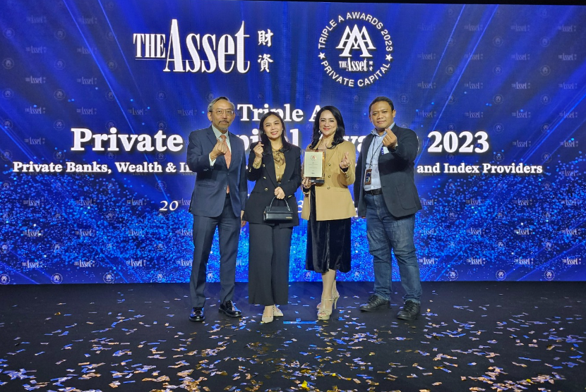  BRI dinobatkan sebagai “Best Private Bank for HNWIs, Indonesia” pada ajang The Asset Triple A Private Capital Awards.