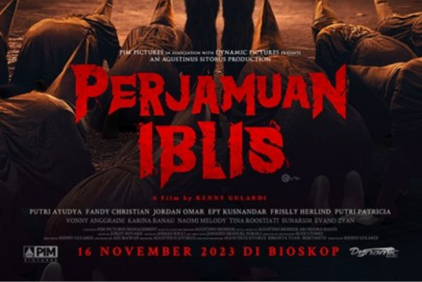 Poster film Perjamuan Iblis dirilis.
