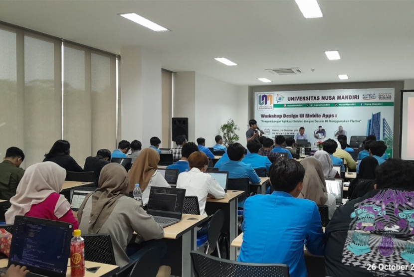 Mahasiswa semester 3, Kampus Digital Bisnis Universitas Nusa Mandiri (UNM) sukses mengikuti workshop inspiratif dan bermanfaat dengan tema 