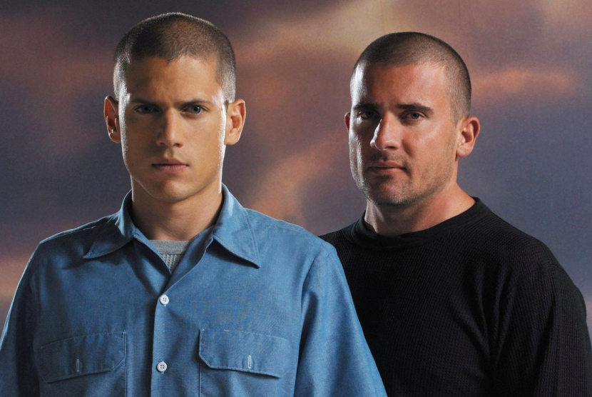 Dua pemeran utama Serial Prison Break yang tayang perdana 2005.