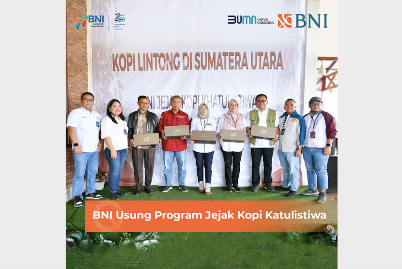 PT Bank Negara Indonesia (Persero) Tbk atau BNI proaktif mendukung ekosistem kopi dari hulu hingga hilir berorientasi ekspor agar dapat meningkatkan kesejahteraan petani sekaligus UMKM komoditas kopi Tanah Air. 