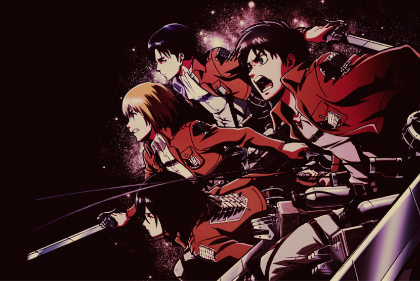Poster Attack on Titans.
