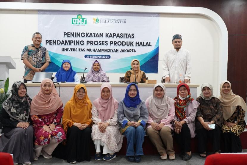 Halal Center Universitas Muhammadiyah Jakarta (HC UMJ) mengadakan pelatihan untuk meningkatkan kapasitas pendamping produk halal bagi dosen di lingkungan UMJ.