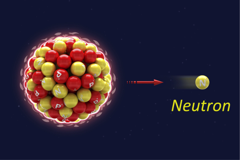 Neutron (ilustrasi).