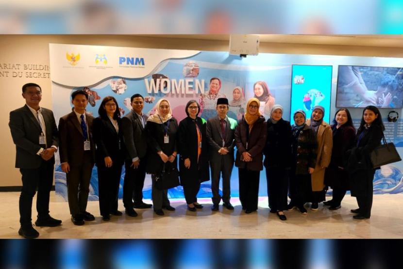 PT Permodalan Nasional Madani (PNM) bersama dengan Kementerian Pemberdayaan Perempuan dan Perlindungan Anak (KPPPA) menghadiri Commision on the Status of Women (CSW) ke-68 yang diselenggarakan di New York, Amerika Serikat. 