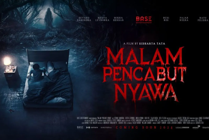 Poster Film Malam Pencabut Nyawa. Film horor ini juga akan berpartisipasi di Cannes Film Market. 