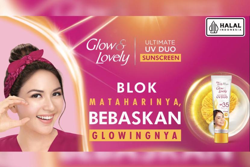 Booth Glow & Lovely Ultimate UV Duo Sunscreen di La Tahzan Ramadhan Istiqlal.