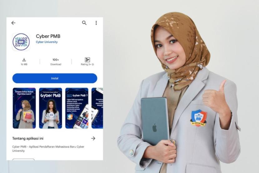  Universitas Siber Indonesia atau biasa dikenal sebagai Cyber University dengan bangga mengumumkan proses penerimaan mahasiswa baru (PMB) untuk tahun akademik mendatang akan dilakukan melalui aplikasi terbaru mereka yang bernama “Cyber PMB”.