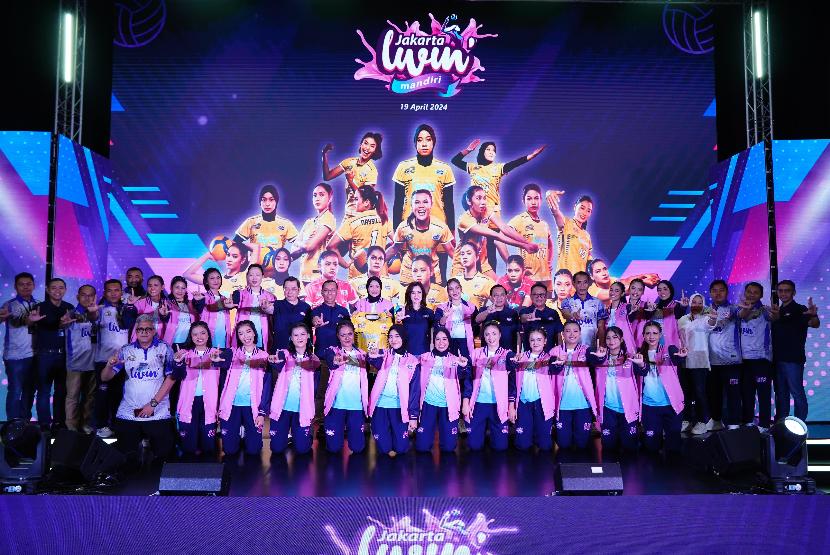 Bank Mandiri secara resmi mengumumkan tim voli putri profesional dengan nama Jakarta Livin’ Mandiri (JLM).