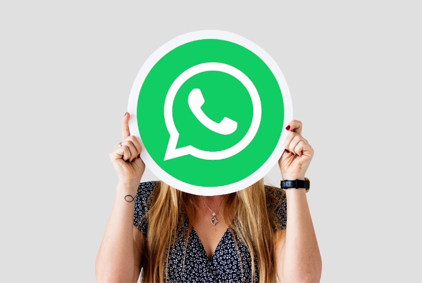 Tampilan baru Whatsapp (ilustrasi).