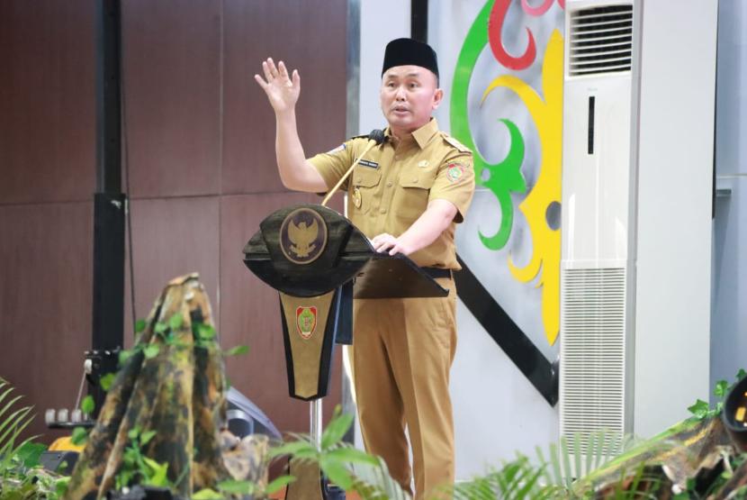  Gubernur Kalimantan Tengah (Kalteng) Sugianto Sabran menggelar Ekspos Capaian Pembangunan Periode Tahun 2016-2024, bertempat di Aula Jayang Tingang (AJT) Kantor Gubernur Kalteng, Kamis (2/5/2024). 