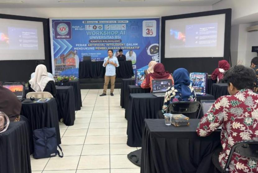 Universitas BSI (Bina Sarana Informatika) kampus Cibitung akan menggelar Workshop Education Technology (EduTech) bertajuk ‘Utilization of Artificial Intelligence to Increase Learning Productivity’. 