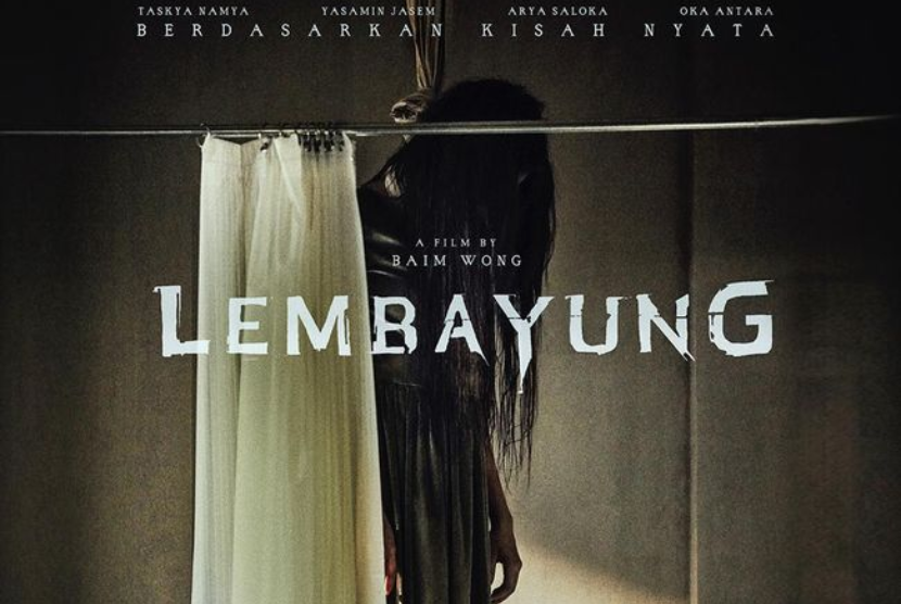 Poster film horor thriller Lembayung arahan sutradara Baim Wong.