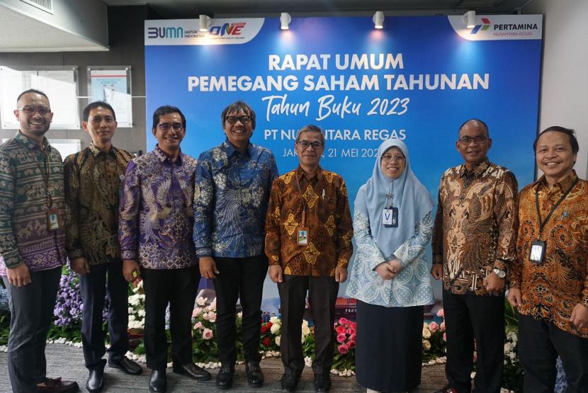 PT Nusantara Regas menggelar Rapat Umum Pemegang Saham (RUPS) Tahun Buku 2023 di Jakarta, Selasa (21/5/2024).