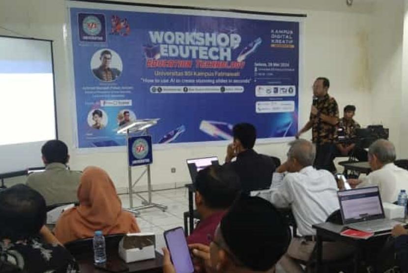 Kampus Digital Kreatif Universitas BSI (Bina Sarana Informatika) dan Pusat Pelatihan dan Pengembangan Pendidikan (P4) Jakarta Barat telah sukses mengadakan workshop BSI Digination dengan tema “Stop by Stop Organizing Your Own Content”. 
