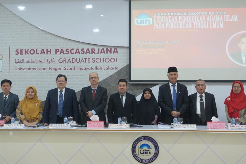 Fakultas Agama Islam Universitas Muhamamdiyah Jakarta (FAI UMJ) menambah satu dosen bergelar doktor. 