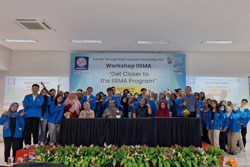 Kampus Digital Kreatif, Universitas BSI (Bina Sarana Informatika) sukses menggelar Workshop Indonesian International Student Mobility Awards (IISMA) pada Kamis 6 Juni 2024.