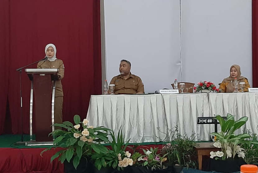 Badan Kepegawaian dan Pengembangan Sumber Daya Manusia Daerah (BKPSDMD) Kota Cimahi menggelar acara Sosialisasi Peraturan Menteri Pendayagunaan Aparatur Negara dan Reformasi Birokrasi (PermenpanRB) No 1 tahun 2023 tentang Jabatan Fungsional.