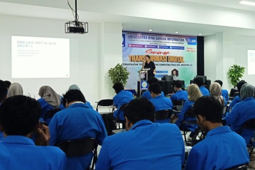 Program Studi (Prodi) Sistem Informasi Universitas BSI (Bina Sarana Informatika) kampus Tegal sukses menggelar seminar bertajuk 