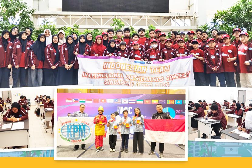  Dalam ajang bergengsi International Mathematics Contest Singapore (IMCS) 2024, yang berlangsung dari 26 hingga 29 Juli 2024 di Singapura, tim dari Klinik Pendidikan MIPA (KPM) Indonesia mencatatkan prestasi yang luar biasa.