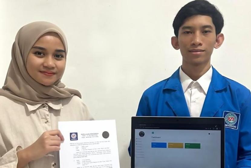 Gathan Argubi, mahasiswa Program Studi Sistem Informasi Universitas BSI yang telah berhasil menyelesaikan proyek perancangan Sistem Informasi Inventory berbasis Web pada Toko Lovintowear Depok.