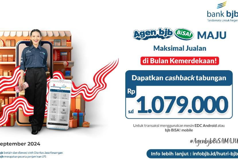 Bank bjb terus berinovasi dalam mendorong pertumbuhan transaksi digital, salah satunya melalui program terbaru bertajuk Agen bjb Bisa! Maju (Maksimal Jualan). 