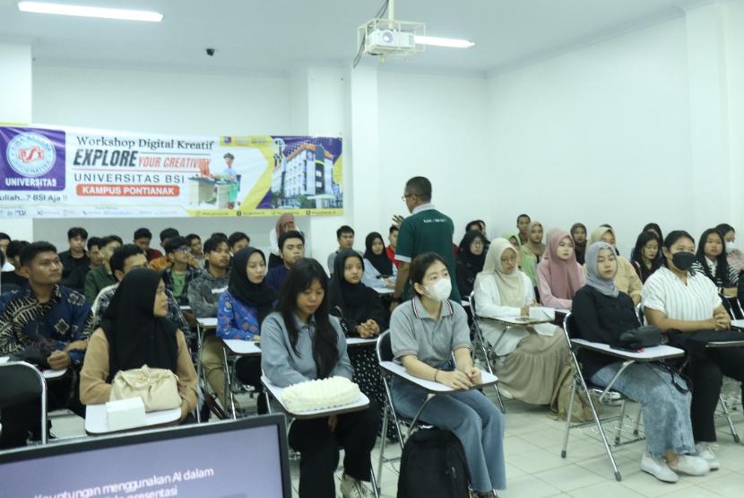 Universitas BSI (Bina Sarana Informatika) Kampus Pontianak akan menggelar workshop bertajuk 