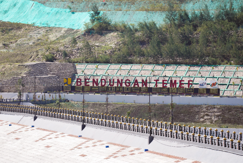 Bendungan Temef, bendungan terbesar di Nusa tenggara Timur tersebut siap diresmikan Presiden Joko Widodo pada Selasa (1/9/2024).