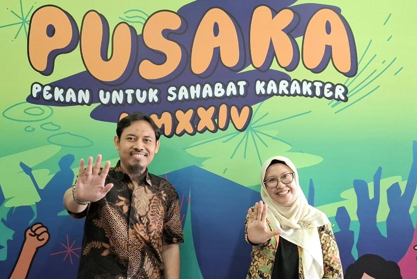 Ketua dan Wakil Satuan Tugas Pencegahan dan Penanganan Kekerasan Seksual (Satgas PPKS) Universitas Nusa Mandiri (UNM) hadiri dalam Pameran Pusaka 2024 yang berlangsung selama dua hari, Senin-Selasa, 7-8 Oktober 2024, di Gedung A, Kementerian Pendidikan, Kebudayaan, Riset, dan Teknologi (Kemendikbudristek), Senayan.