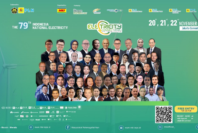 Konferensi dan pameran sektor ketenagalistrikan terbesar di Asia Tenggara akan digelar dalam ajang bertajuk Electricity Connect 2024 di Jakarta Convention Center pada 20-22 November 2024.