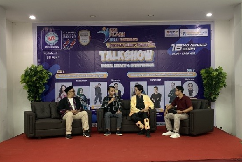 Universitas BSI (Bina Sarana Informatika) Kampus Tasikmalaya kembali sukses menggelar event tahunan yang sangat dinantikan, BSI FLASH 2025 (Festival & Liga Antar Sekolah), pada Sabtu, 16 November 2024. 