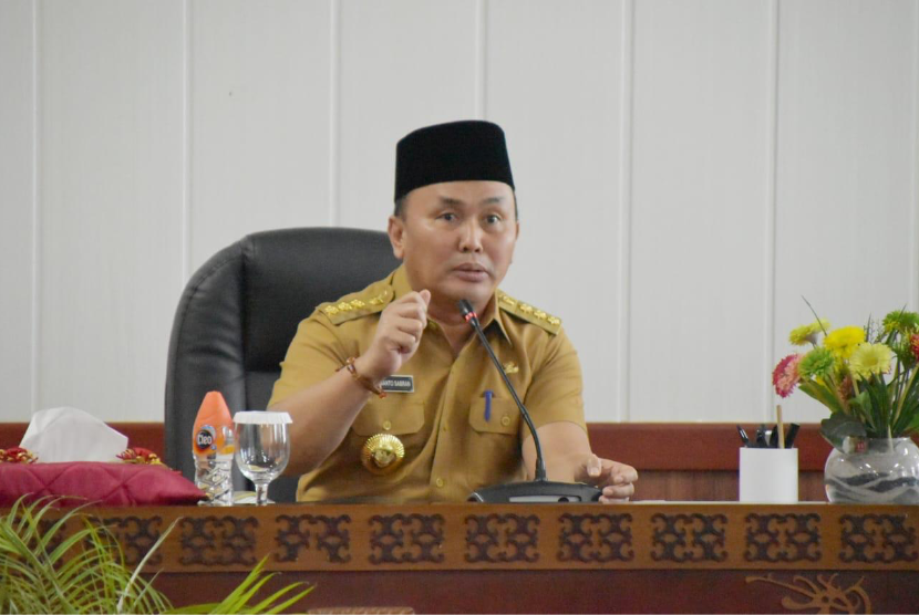 Gubernur Kalimantan Tengah H Sugianto Sabran