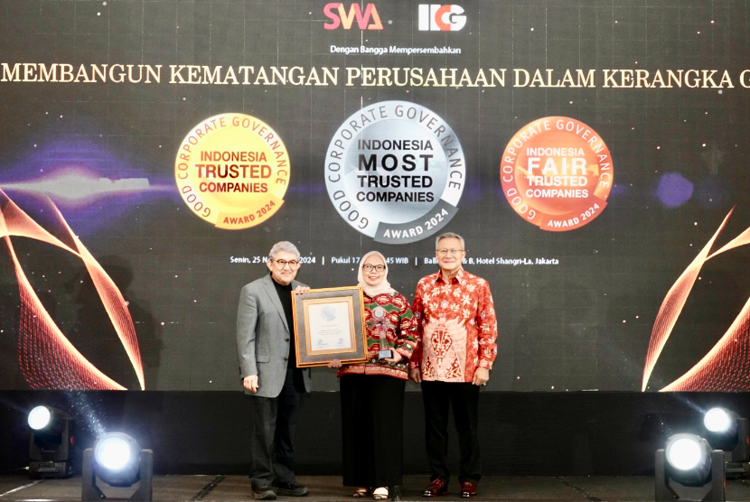 TASPEN Raih The Most Trusted Company pada Ajang Good Corporate Governance Award 2024