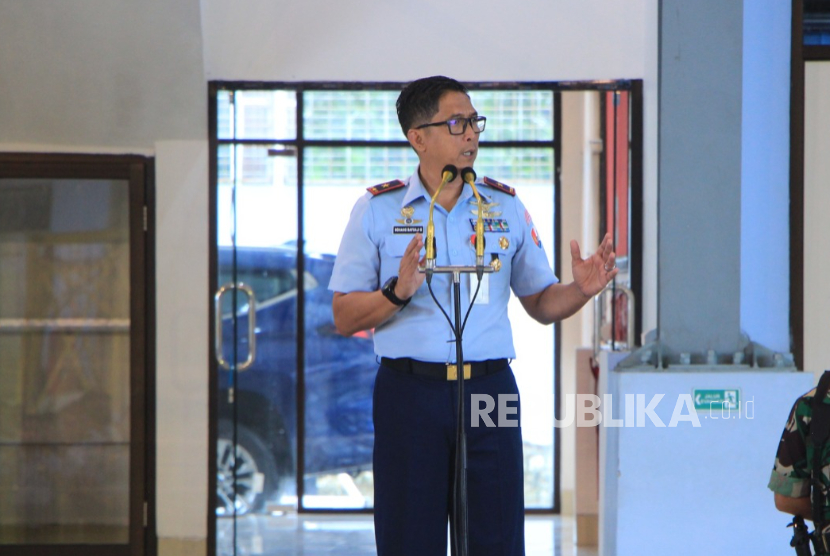 Komandan Lanud (Danlanud) Sultan Hasanuddin Marsma TNI Bonang Bayuaji.