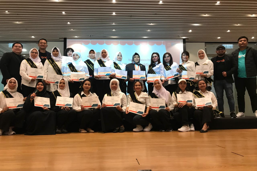 PT Bank Negara Indonesia Tbk (BNI) cabang Hong Kong menggelar acara kelulusan program bertajuk PMI Sukses Wirausaha Bersama BNI.